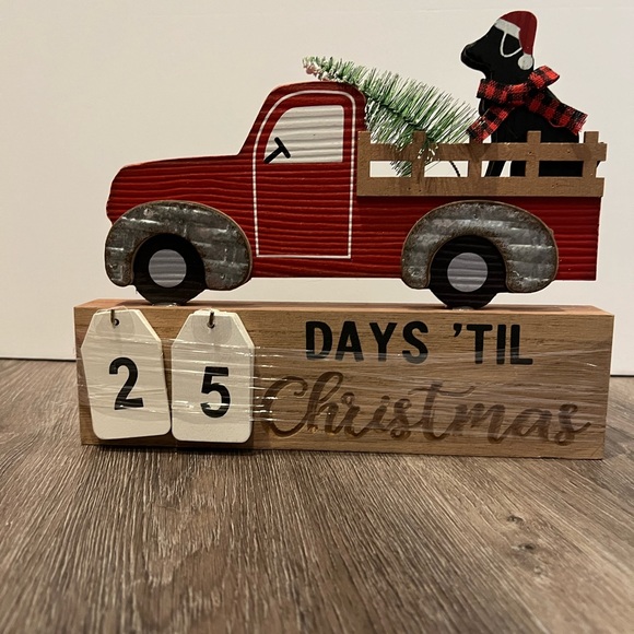 Other - Cute Countdown to Christmas Display- NWT
